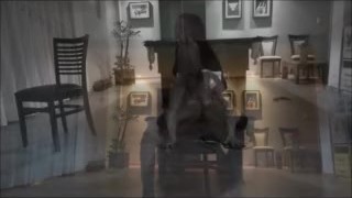 Striptease at the billiard table - Hot brazilian striper hot ass