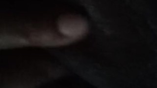 Rubbing on this fat warm pussy feels amazing