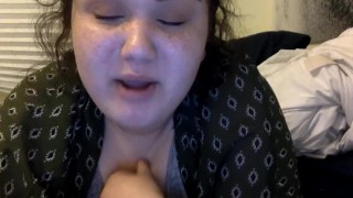 ROOMMATE CAME HOME DURING MY FANTASY