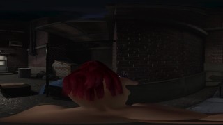 Jessica Rabbit getting fucked in the alley outside her club