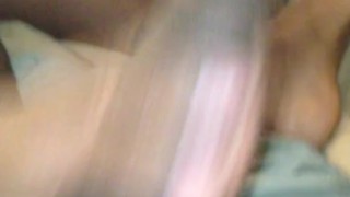 Hardcore cum shot from a Big Black Cock