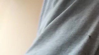 Letting you Peek my cock