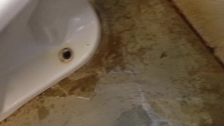 I took a leak on the floor