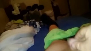 Redhead masturbates until he cums