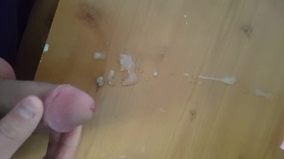 Wanking to porn