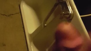 Huge cumshot masturbation