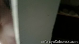 Walking Naked through back yard as instructed