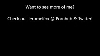 JeromeKox - First Time Riding My Dildo!