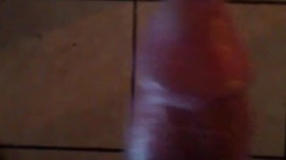 Big black cock jerkoff