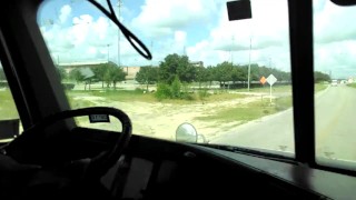 Quick Blowjob before getting on the road