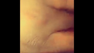 A lil pussy play at work