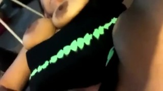 Pretty Titties Playing With Her Pretty Peach Pussy