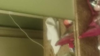Me stroking my cock