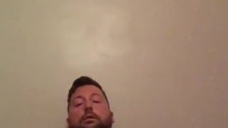 Slapping my nuts and jackin