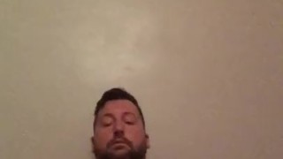 Slapping my nuts and jackin