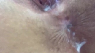 Pussy super wet! Fingering and rubbing myself till I'm dripping & cumming