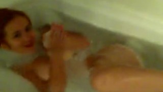 Bath time with the queen
