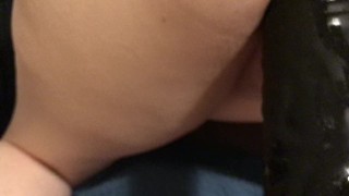 pawg cumming on a bbc Dildo felt so good