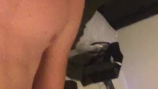 Aussie Amateur 10' Inch Dildo Jerk & Cum