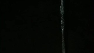 Night Piss Outside With A Butt Plug In