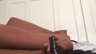 Stroking off With My Toy