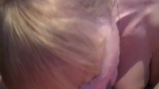 Creampie For Amateur Granny Is So Messy