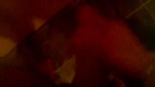 Masturating in toilet