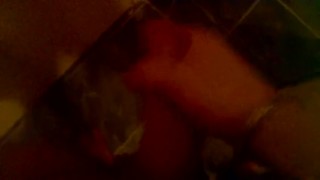 Masturating in toilet