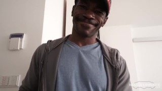 Maskurbate Milking my Huge Black Cock