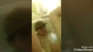 Squirting water out of ass