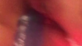 PAWG DP Masturbation with cool toys deep