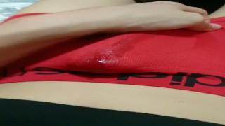 Masterbating with my new underwear