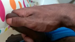 Horny young man