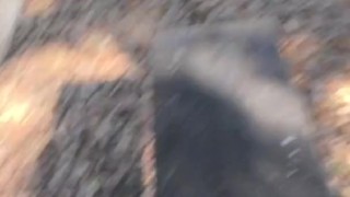 Pissing outdoors