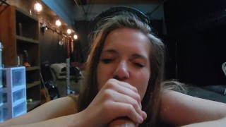 Choking on Dick Til I Cry! (audio problems, super hot anyway)