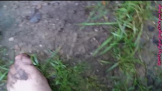 Plitsch Platsch nasse Nylonfüße ** Outdoor FSH **