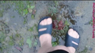 Plitsch Platsch nasse Nylonfüße ** Outdoor FSH **