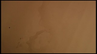 Pissing on my muddy feet