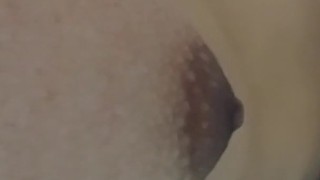 Asian Girl rubbing nipple