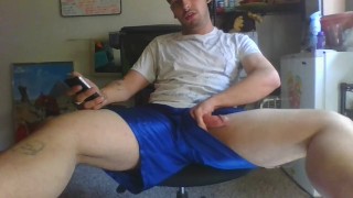 Big dick hunk enjoys jerking off after getting fucked