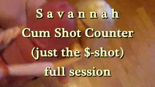 PREVIEW: Savannah coaxes into a Cum Shot Counter