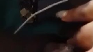 Ebony Quick Masturbation