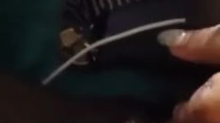Ebony Quick Masturbation
