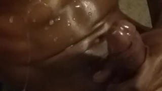 BBC Cumshot with New Sleeve!!!
