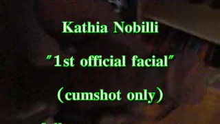 PREVIEW ONLY: Kathia Nobilli 's 1st official facial (cumshot only)