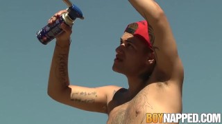 Mickey Taylor has anal fuck fest with Jack Ashley outdoors