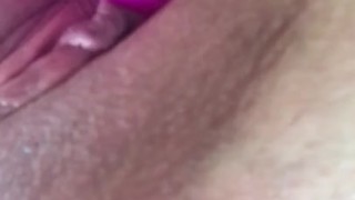 Fresh out of the shower dildo pussy tease