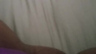 Wet from masturbating earlier