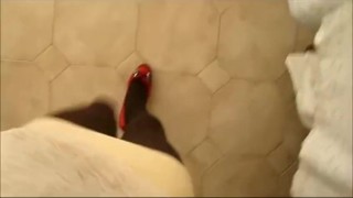 dress jessykyna crossdresser red heels