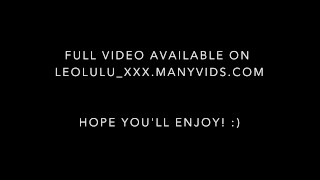 DEEPTHROAT AND FUCKING AT THE BEACH - TEASER - LEOLULU